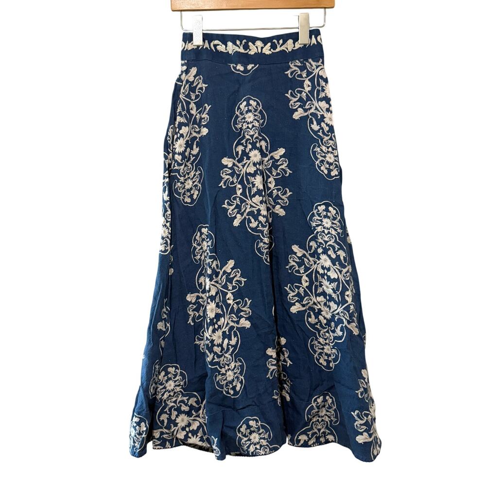 Agua Bendita Bergamota Ribbons Maxi Skirt - Picture 2 of 6